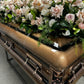 American Style Domed Lid Casket Cover