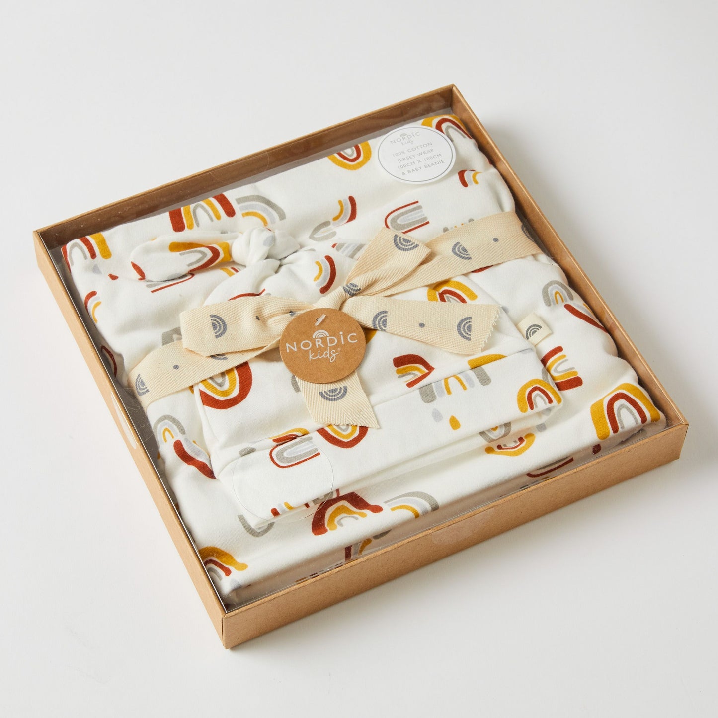 Baby Wrap & Beanie Gift Set